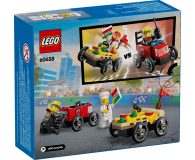 LEGO City 60458 Zestaw wyścigówek: Pizza kontra wóz strażacki - 1284266 - zdjęcie 4